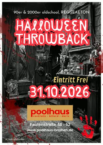 Flyer: Halloween Throwback